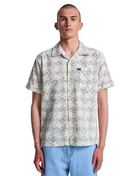 RVCA - Judgement - Chemise à manches courtes - Blanc antique - view 1