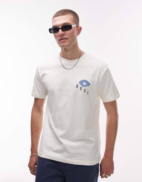 RVCA - Keep Growing - T-shirt a maniche corte bianco antico - view 1