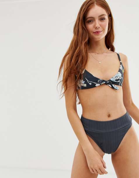 RVCA Womens Downtown Bikini Top