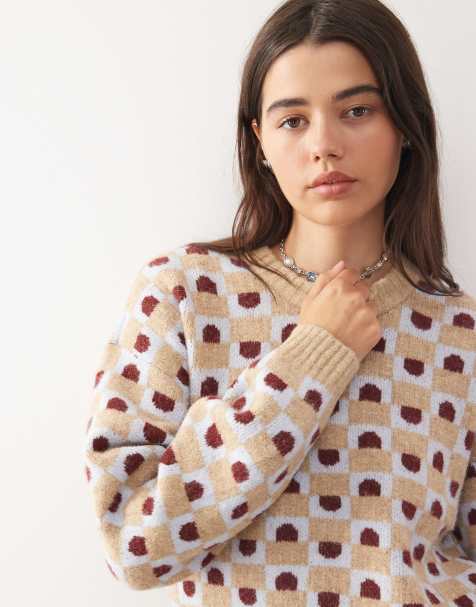 RVCA Prep jumper top in sky blue - view 1