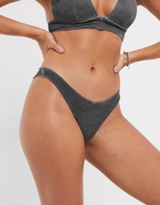 Bikini Tanga RVCA SALT WASH CHEEKY Plum