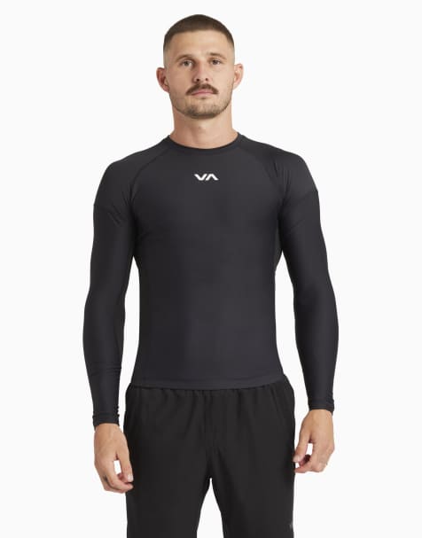 RVCA - Va Sport - Top de compression à manches longues - Noir - view 1
