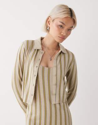 RVCA - Willow - Crop top à manches longues - Eucalyptus-Vert