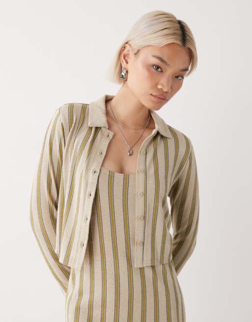 RVCA - Willow - Crop top à manches longues - Eucalyptus