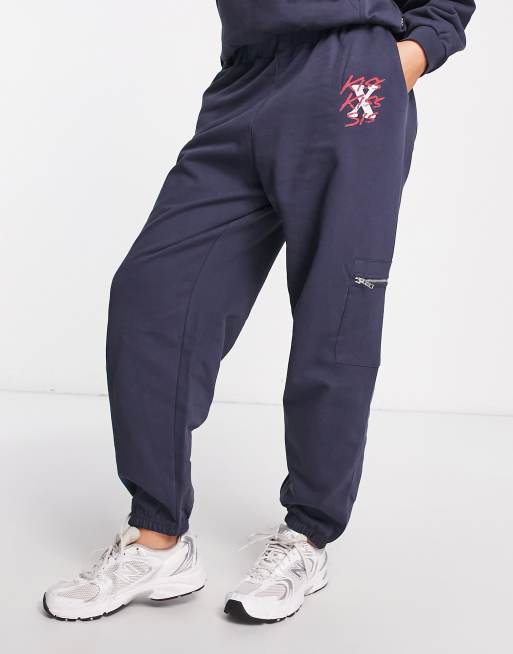 RVCA X STELLA Maxwell – Sweatshirt in Marineblau 