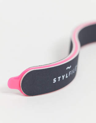 Инструменты и аксессуары S-образная пилочка для ногтей StylFile Curved 3 в 1-Бесцветный