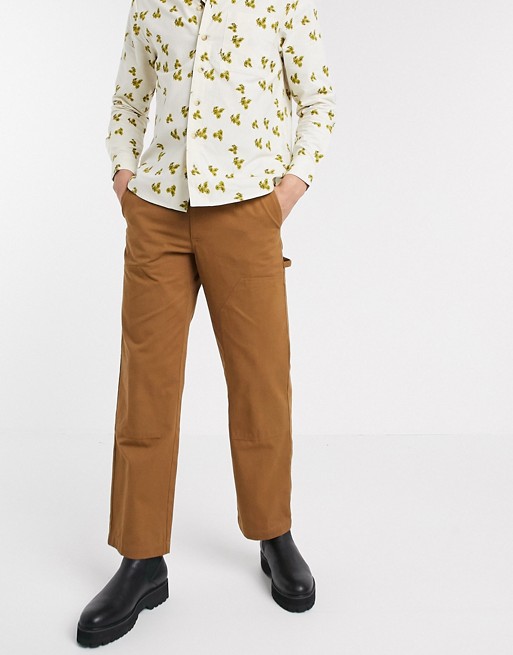 Sacred Hawk relaxed trouser in tan
