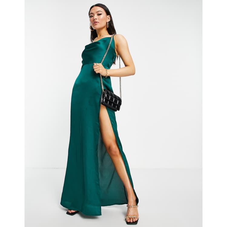 Robe longue vert emeraude new arrivals