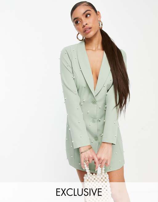 Asos hot sale blazer dress