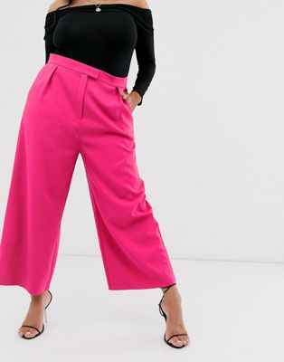 hot pink pants plus size