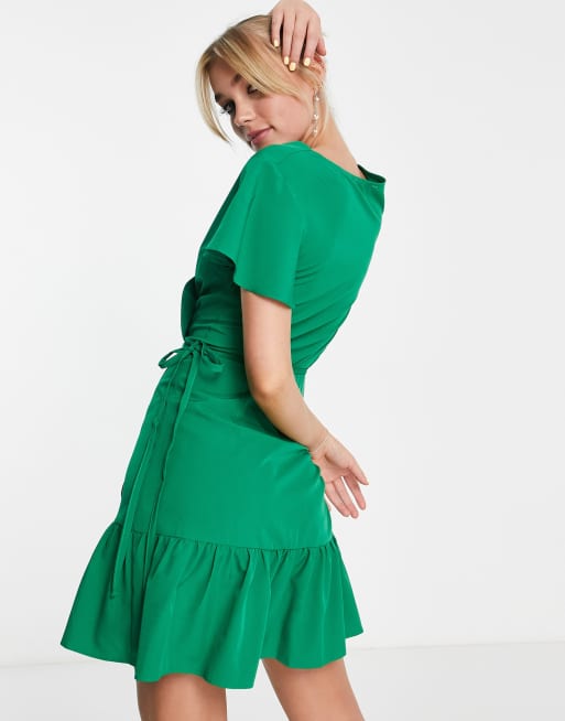 Robe verte patineuse new arrivals