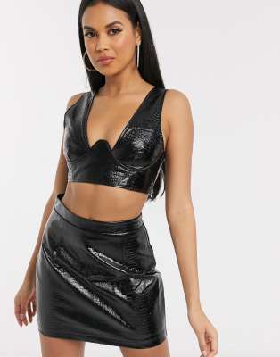 crop top with underwire