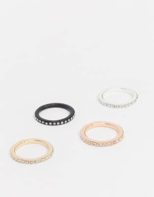Saint Lola silver plated rings-Multi Multi