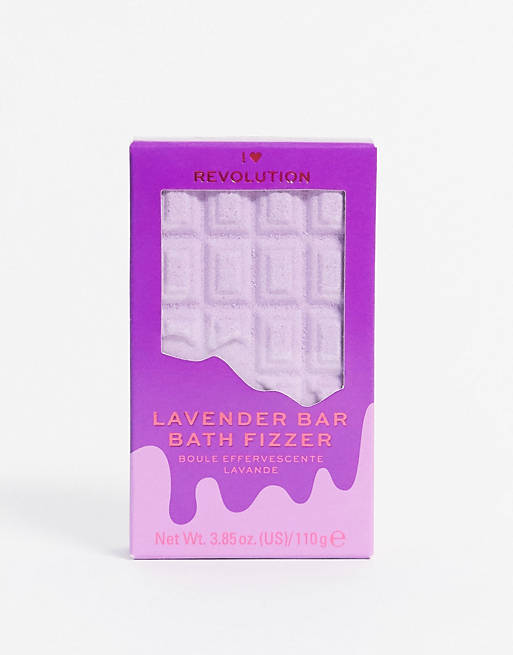 Sales de baño Chocolate Bar de I Heart Revolution - Lavender