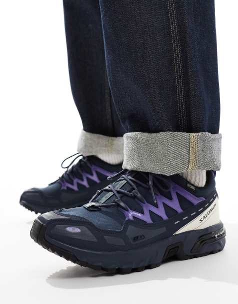 Salomon ACS+ CSWP sneakers in navy and off white - view 1
