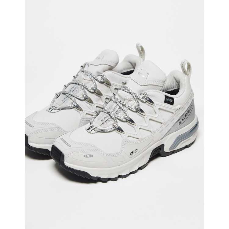Salomon ACS + CSWP Lunar Rock Silver シルバーメタリック Salomon ACS+ CSWP waterproof trainers in lunar rock silver