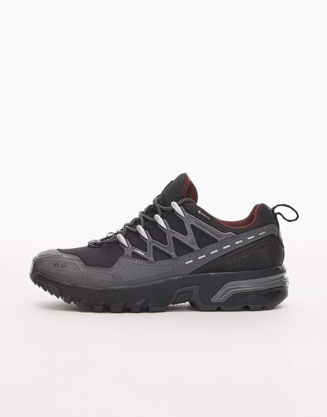 Salomon ACS+ GTX trainers in black and silver - view 2