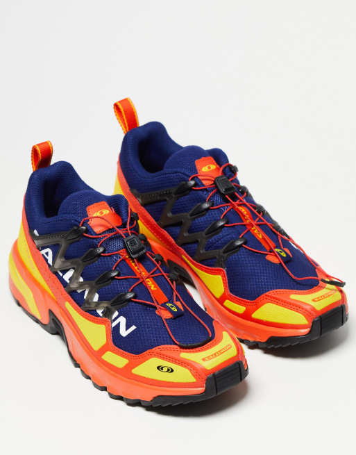 Salomon ACS + heritage pack trainers in cherry tomato | ASOS