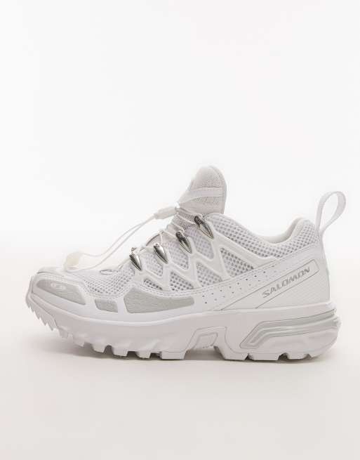 Salomon – ACS+ OG – Biało-srebrne buty sportowe, 5 z 5