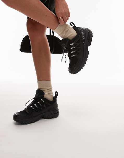 Salomon - ACS + OG - Sorte og sølvfarvede sneakers - view 1