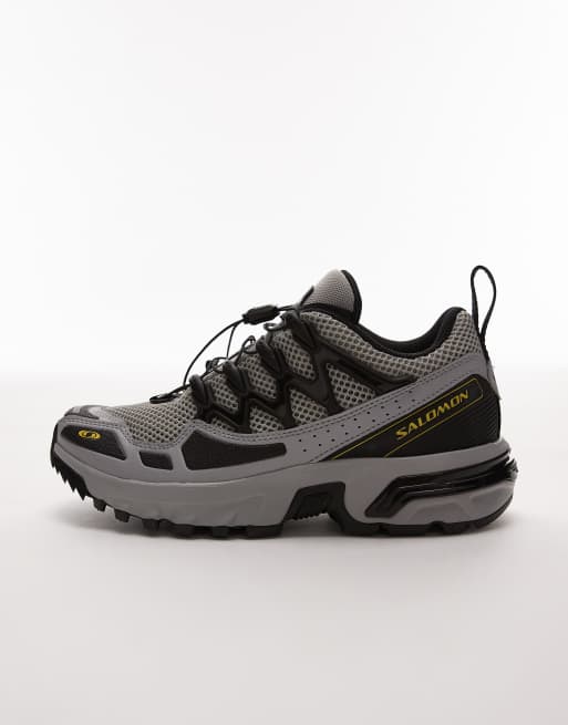 Salomon ACS + OG trainers in black and silver | ASOS