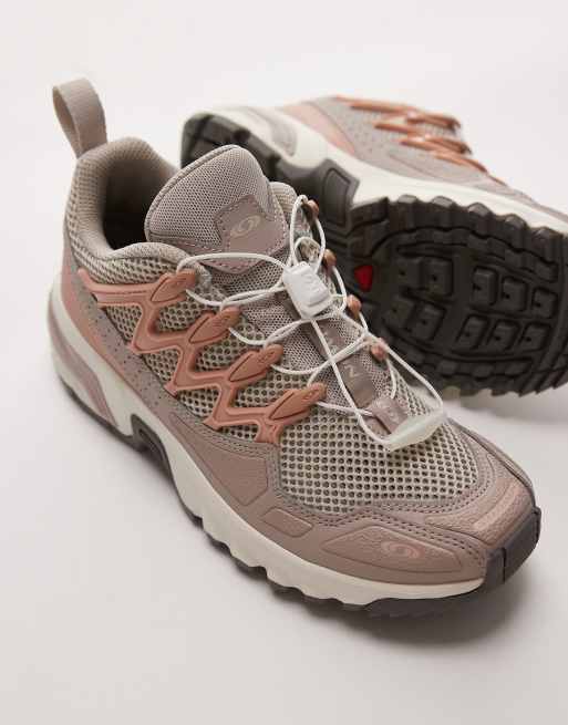 Salomon ACS + OG trainers in grey and pink | ASOS