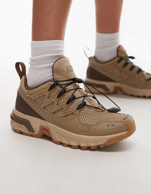 Salomon ACS + OG trainers in tan | ASOS