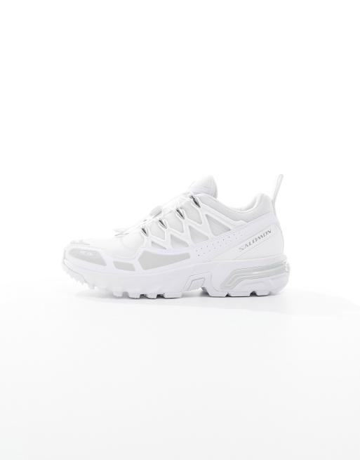 Salomon ACS+ - Sneakers unisex bianche e argento, 2 di 5