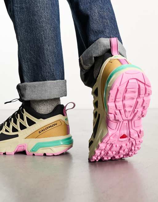 Salomon ACS+ trainers in ebony / moss / biscay green | ASOS
