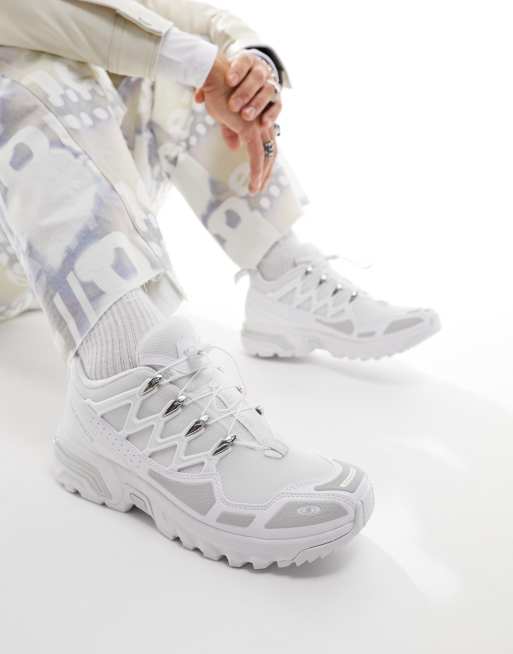 Salomon – ACS+ – Unisex-Sneaker in Weiß und Silber, 4 von 5