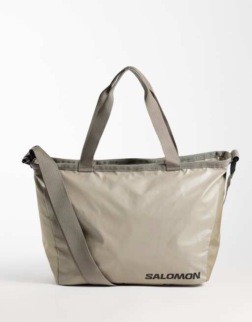 Salomon Advanced wydłużona mała torba typu tote w kolorze szarym, 1 z 4