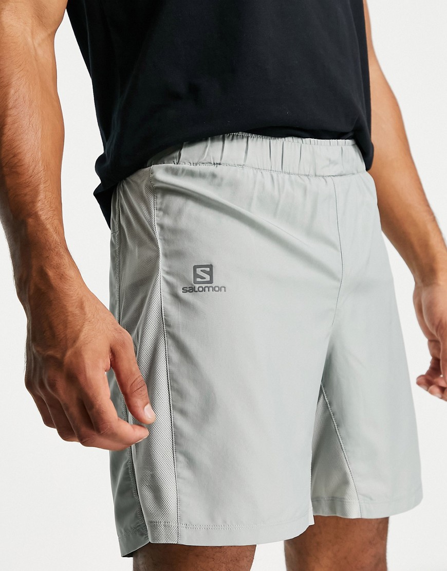 Salomon Agile Training 2 in 1 shorts in grey