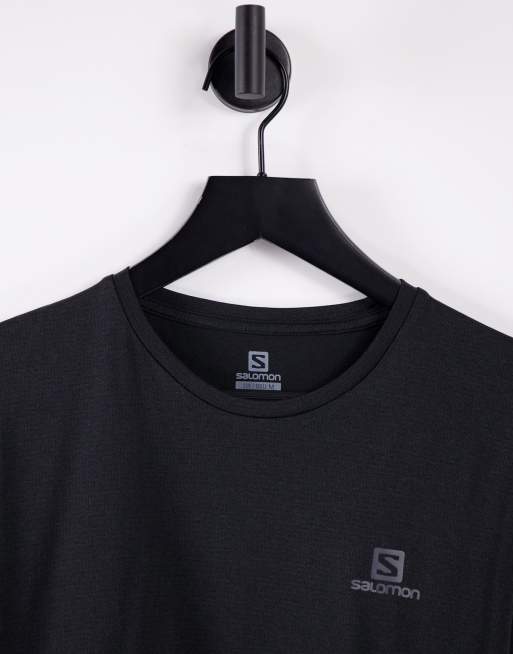 Salomon Agile Training t shirt in black ASOS