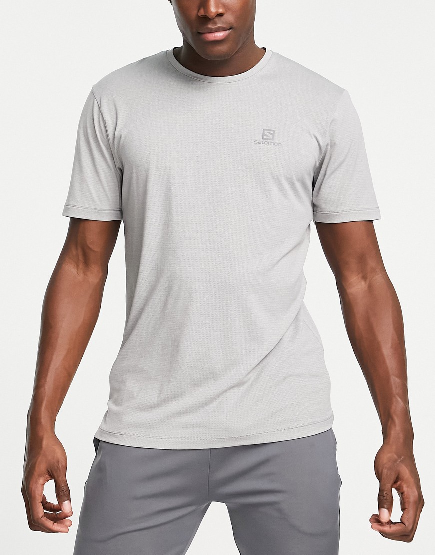 Salomon Agile Training t-shirt in grey