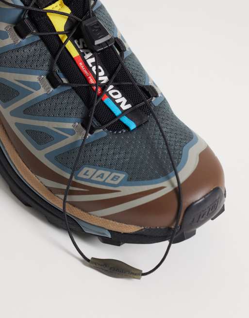 Salomon baskets XT-6 en stormy weather et blue curacao, 3 de 5