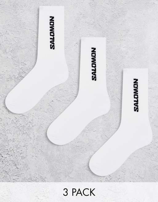 Salomon Lot de 3 paires de chaussettes unisexes pour le