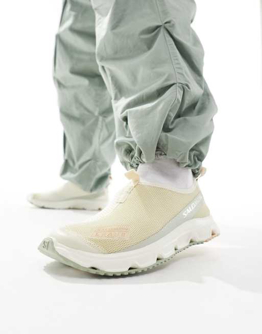 Salomon – RX Moc – Wsuwane buty sportowe unisex w kolorze białym, zielonym i jasnobrązowym