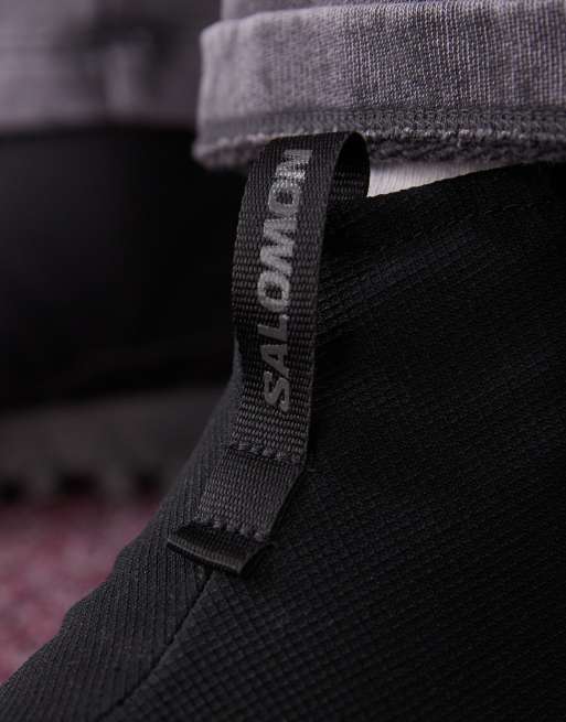 Salomon Snowclog mid sneakers in black, 4 of 5