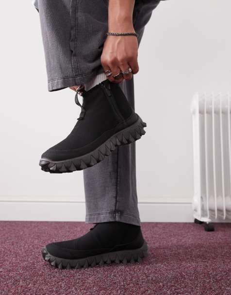 Salomon - Snowclog Mid - Sorte sneakers - view 1