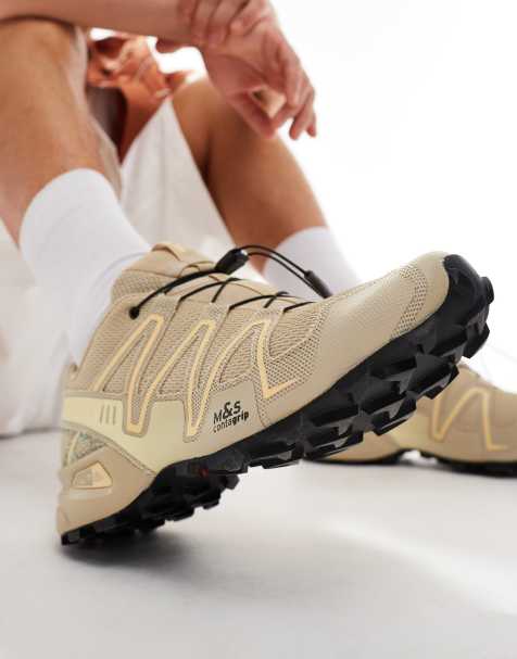 Salomon Speedcross 3 Mindful  trainers in beige - view 1