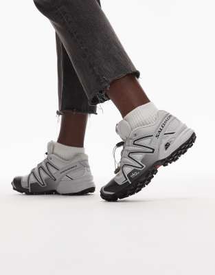 Salomon - Speedcross 3 - Sneaker in Mondsteingrau und Schwarz