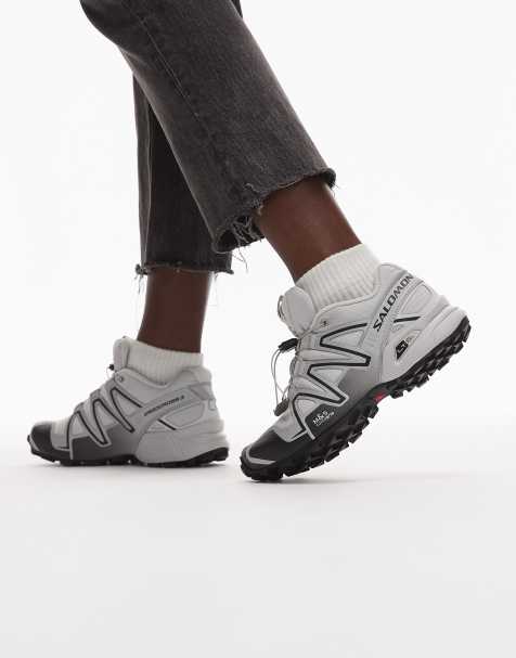 Salomon – Speedcross 3 – Sneaker in Mondsteingrau und Schwarz - view 1