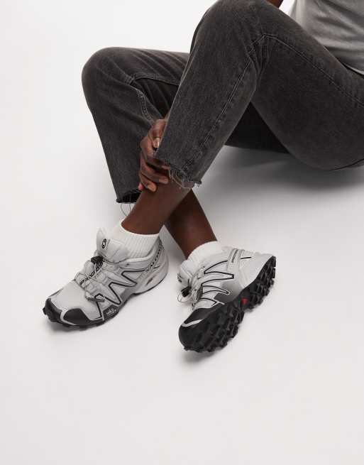 Salomon – Speedcross 3 – Sneaker in Mondsteingrau und Schwarz, 3 von 5