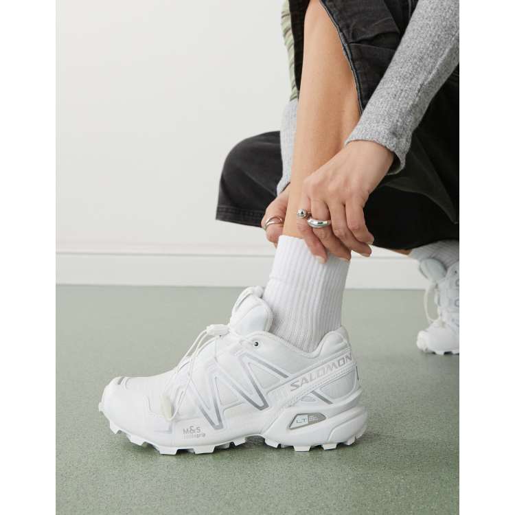 Salomon Speedcross 3 trainers in white ASOS