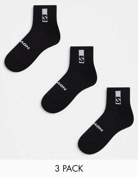 Salomon – Unisex – 3er-Pack Socken in Schwarz - view 1