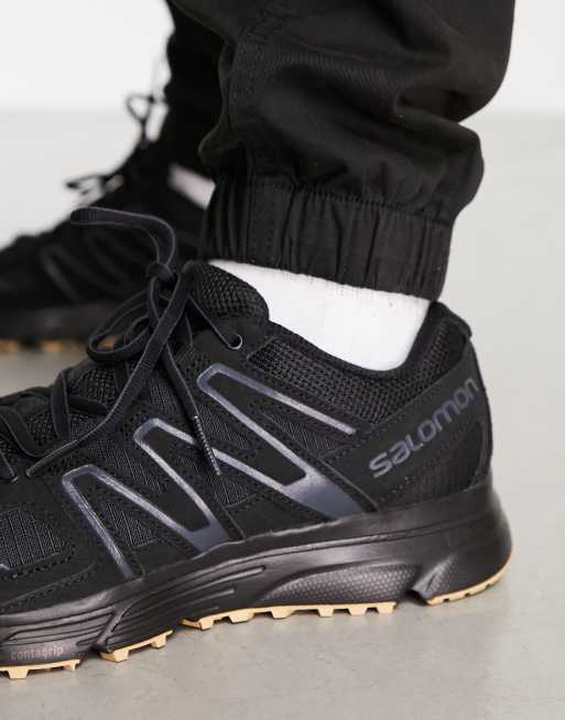 Salomon - X-Mission 4 - Baskets unisexes en daim - Noir/Ebony/Gum3, 3 de 4