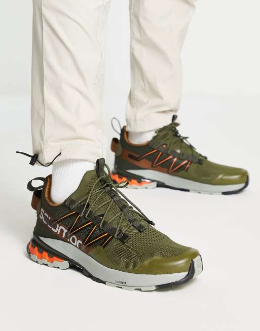 Salomon – XA COVER – Olivgröna sneakers