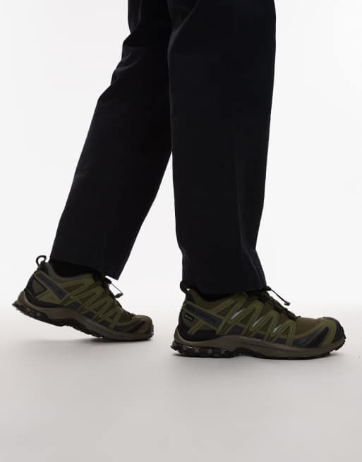 Salomon - XA Pro 3D GTX - Olivengrønne og sorte sneakers, 2 af 5