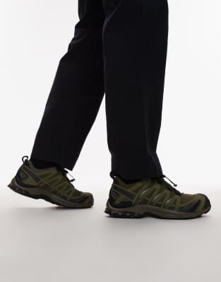  XA Pro 3D GTX trainers in olive green and black