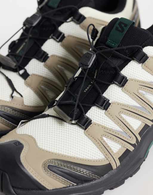 Salomon XA PRO 3D Sneaker in Silber-Salbei und Bistrogrün, 4 von 5